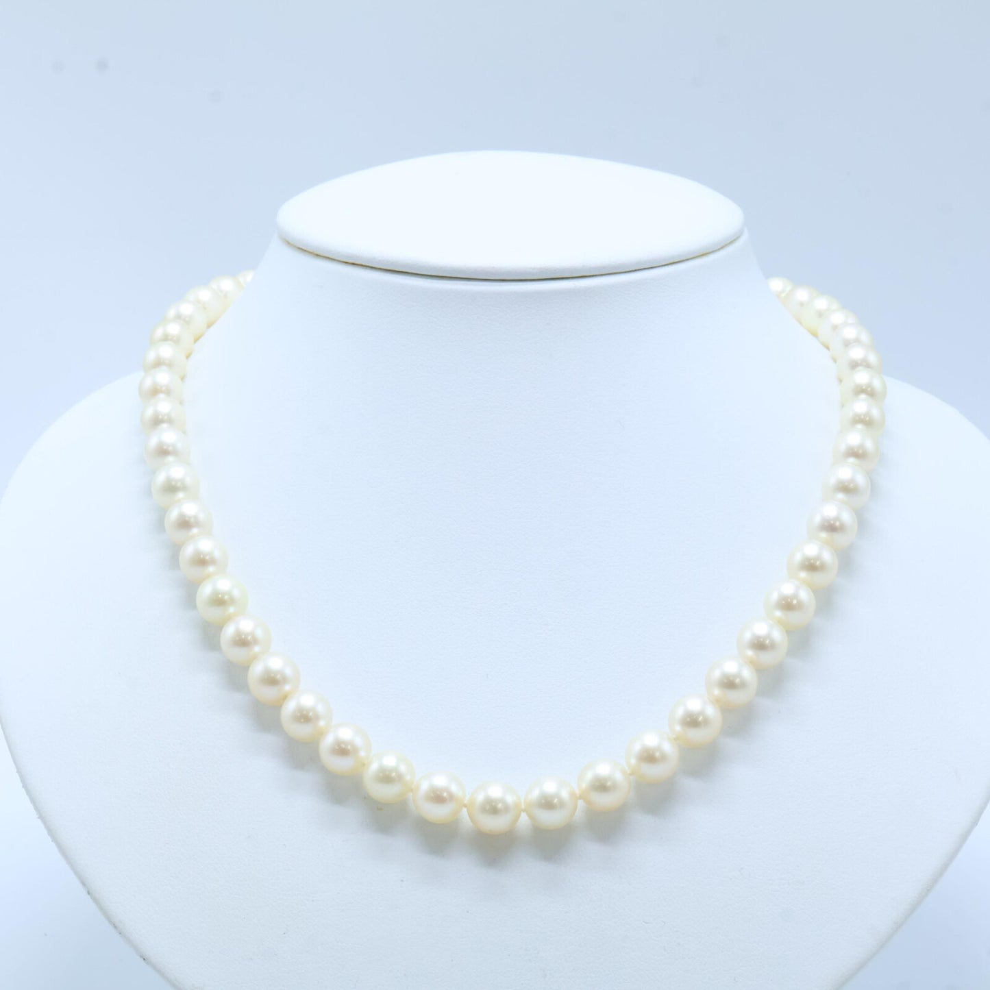 SV925 SV925 SILVER留め具 8mmパール ネックレス