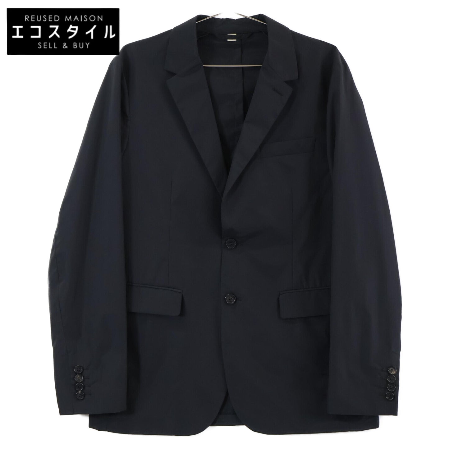 BURBERRY LONDON バーバリーロンドン 【美品】4000141 ナイロン テーラード ジャケット 48