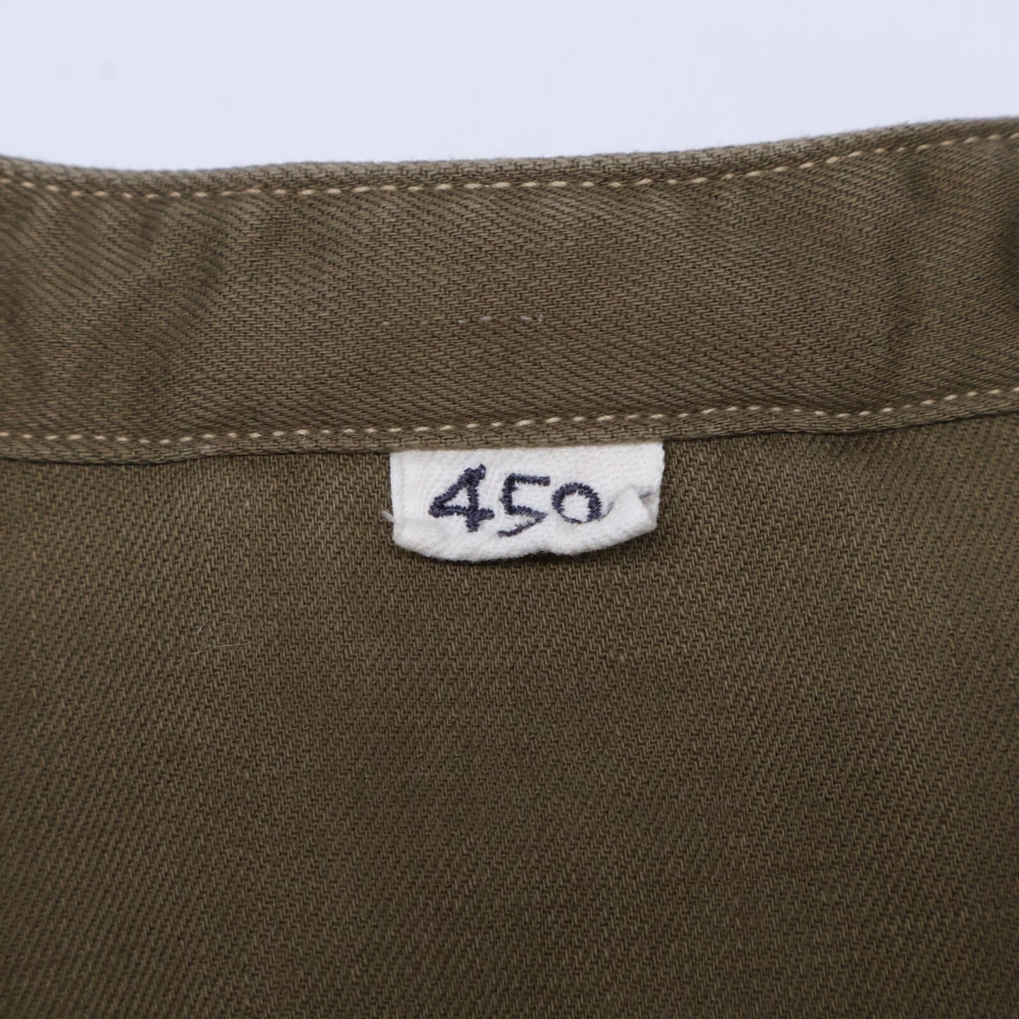 45R フォーティファイブ アール ベージュ×カーキ 秋バスクの908オーシャンスモックプル ワンピース