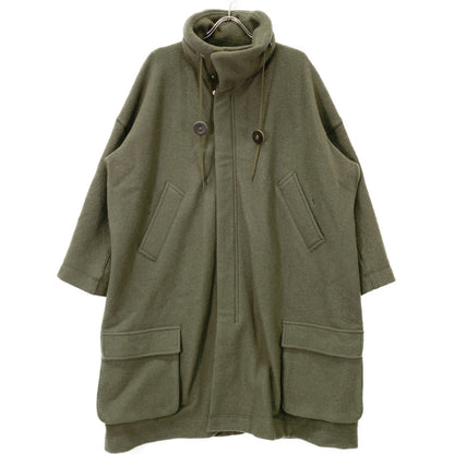 ZUCCa ズッカ ZU78JA195 17AW ｶｰｷ ｳｰﾙﾓｯｻｺｰﾄ ﾓｯｽﾞｺｰﾄ コート M