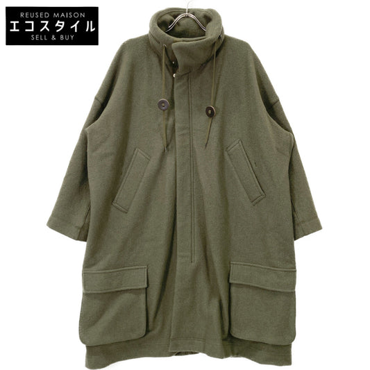 ZUCCa ズッカ ZU78JA195 17AW ｶｰｷ ｳｰﾙﾓｯｻｺｰﾄ ﾓｯｽﾞｺｰﾄ コート M