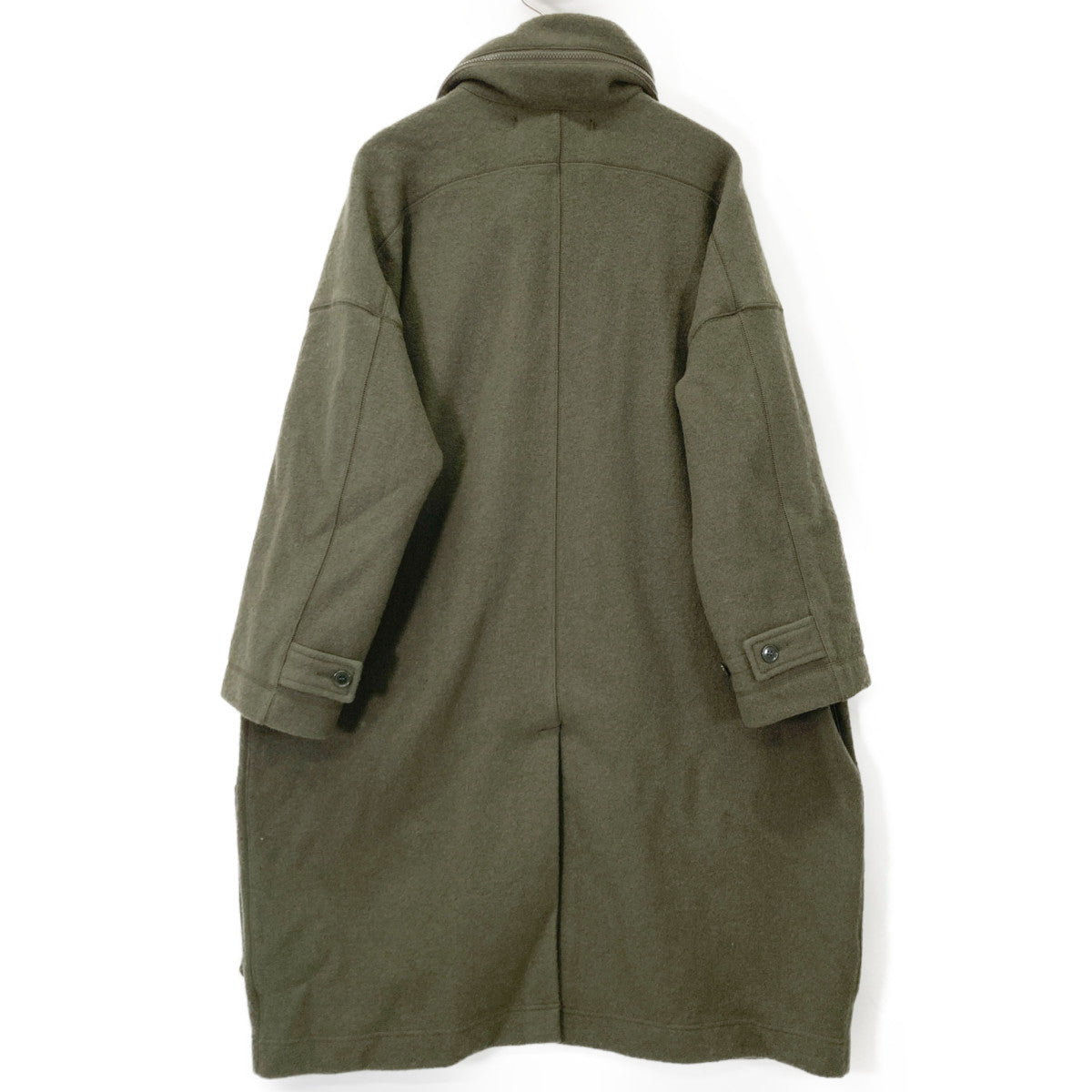 ZUCCa ズッカ ZU78JA195 17AW ｶｰｷ ｳｰﾙﾓｯｻｺｰﾄ ﾓｯｽﾞｺｰﾄ コート M