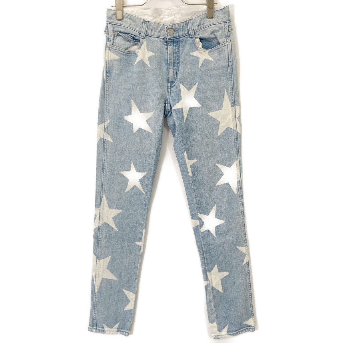 STELLA McCARTNEY ステラマッカートニー ﾌﾞﾙｰ ｽﾀｰ ﾃﾞﾆﾑ ﾊﾟﾝﾂ ボトムス 24