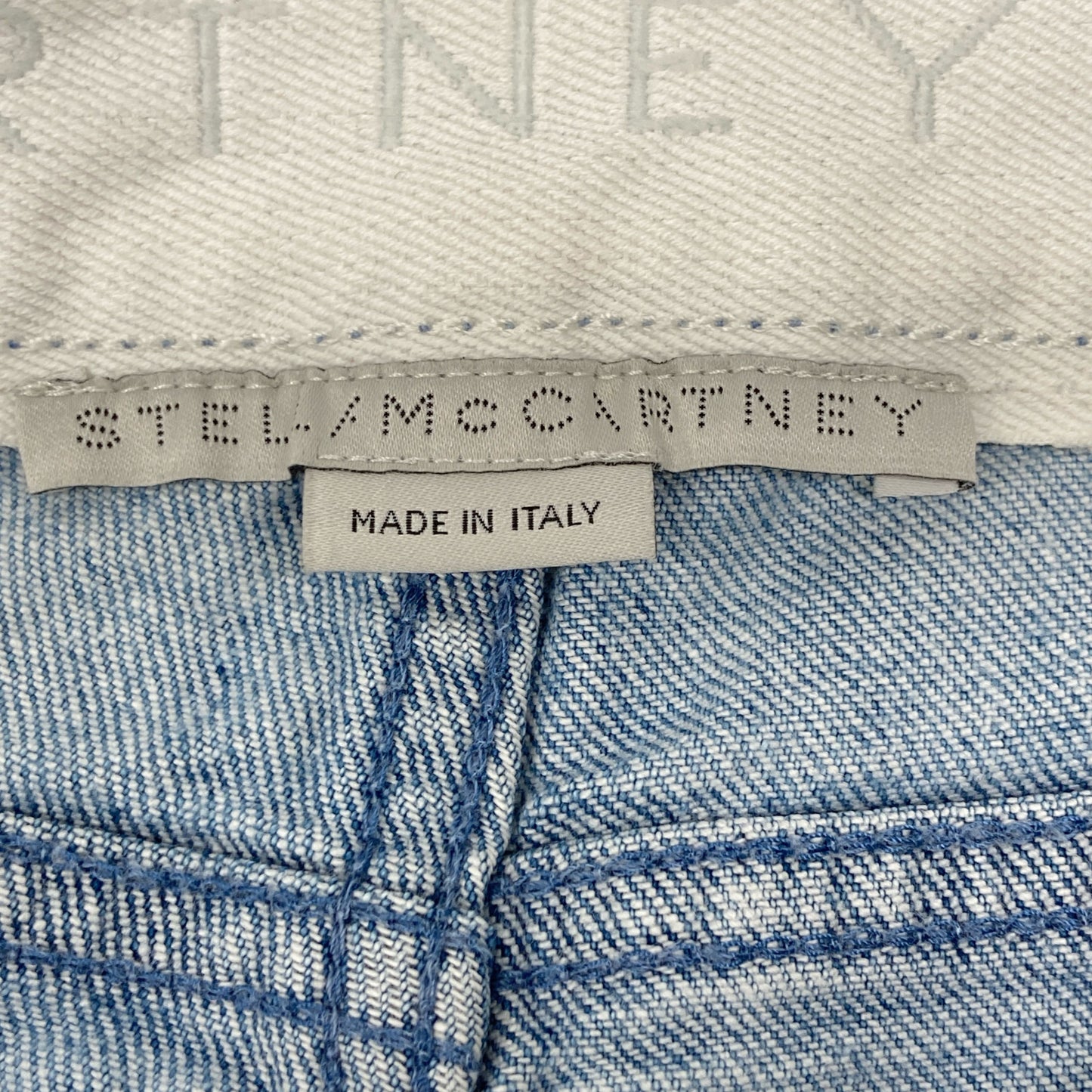 STELLA McCARTNEY ステラマッカートニー ﾌﾞﾙｰ ｽﾀｰ ﾃﾞﾆﾑ ﾊﾟﾝﾂ ボトムス 24