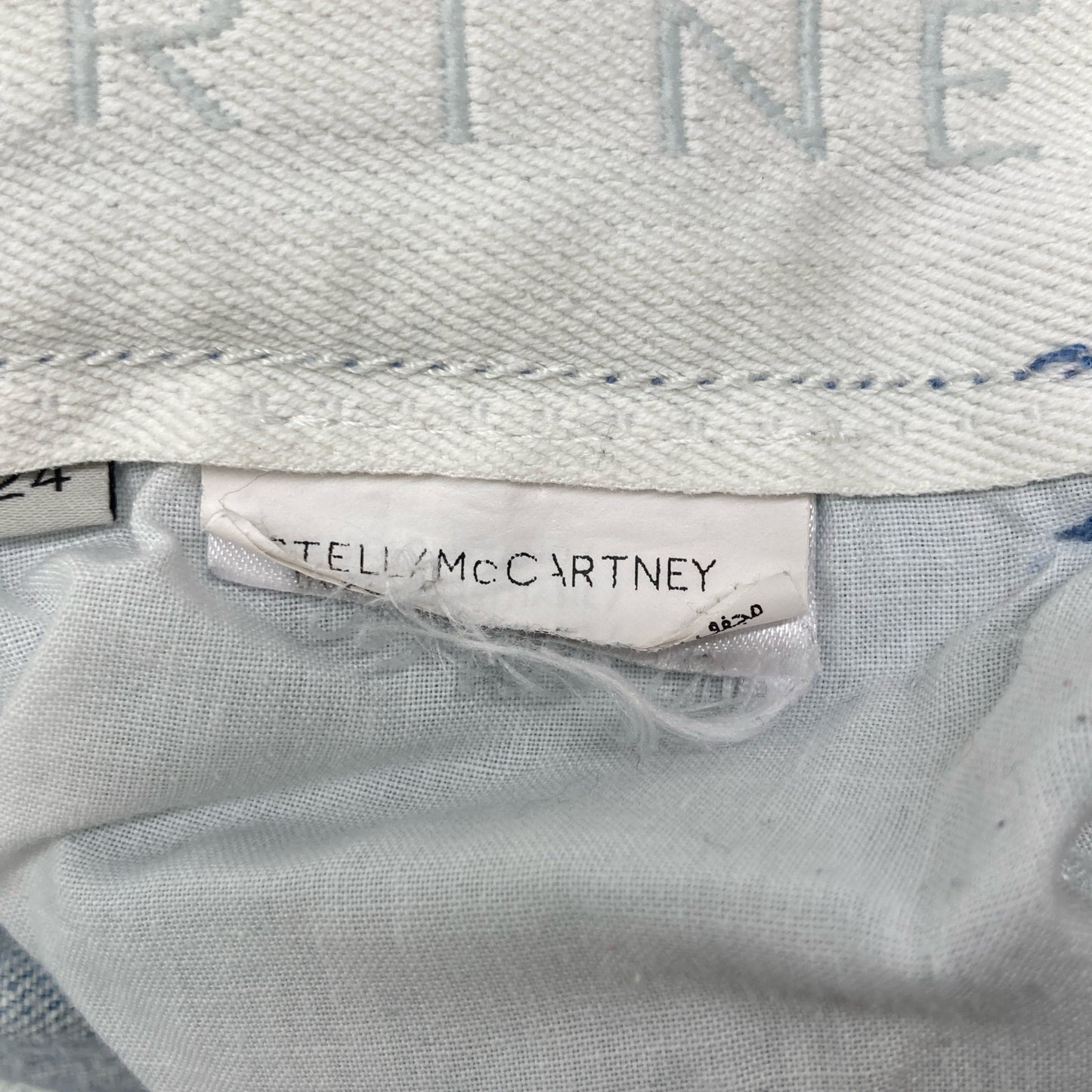 STELLA McCARTNEY ステラマッカートニー ﾌﾞﾙｰ ｽﾀｰ ﾃﾞﾆﾑ ﾊﾟﾝﾂ ボトムス 24