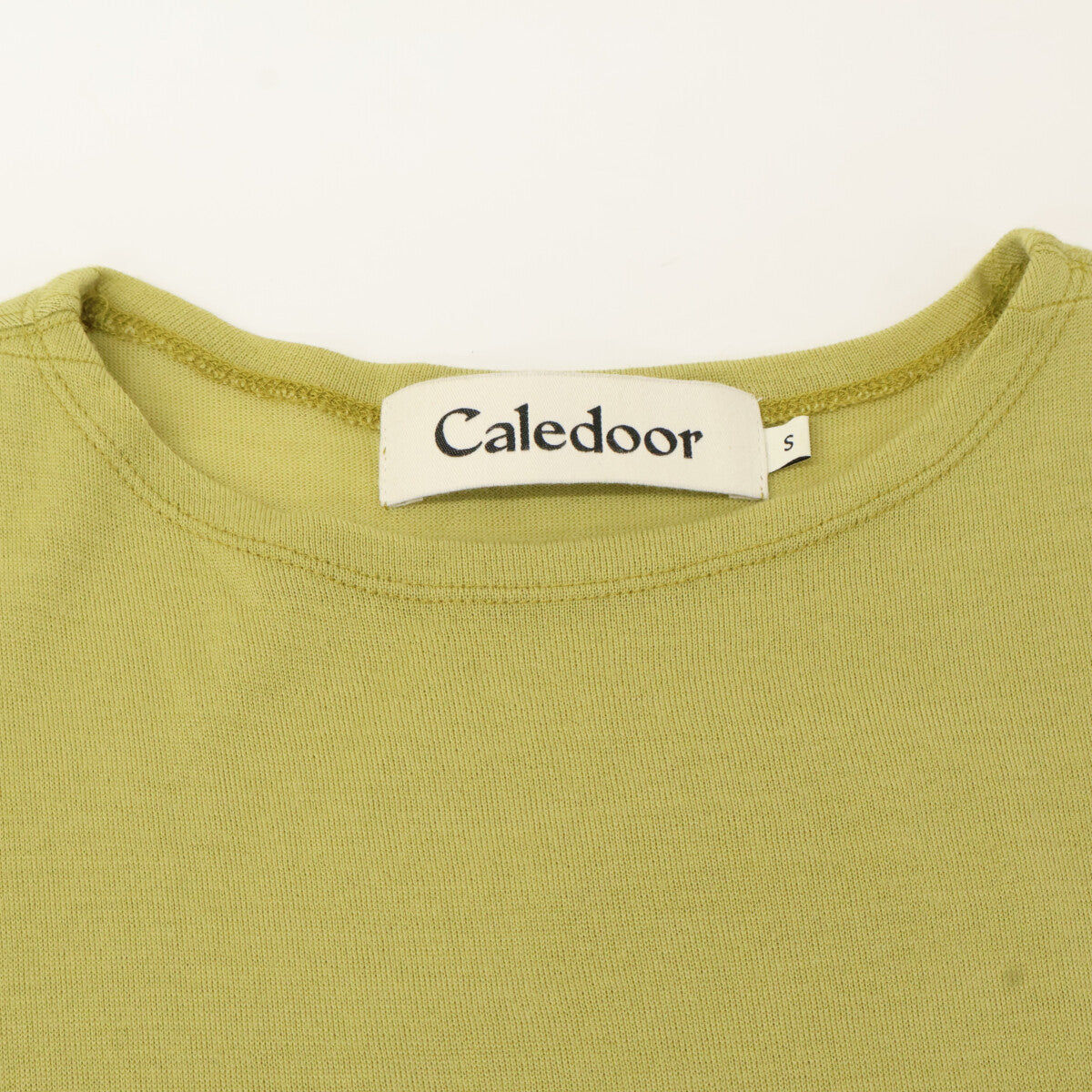 Caledoor カレドアー ﾗｲﾄｸﾞﾘｰﾝ Merino Wool T-Shirt トップス S