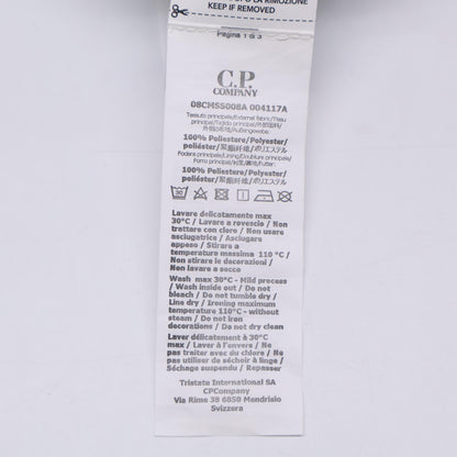 C.P.COMPANY シーピーカンパニー 08CMSS008A ｸﾞﾚｰ ﾅｲﾛﾝ ｱﾉﾗｯｸ ｿﾌﾄｼｪﾙｼﾞｬｹｯﾄ ジャケット M