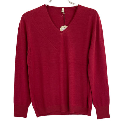 TOYOBOSHI トウヨウボウシ 【糸衣】あずき SUKAI-STH 09IT-CS0001 ｶｼﾐﾔｼﾙｸ Vﾈｯｸ ｾｰﾀｰ トップス 3