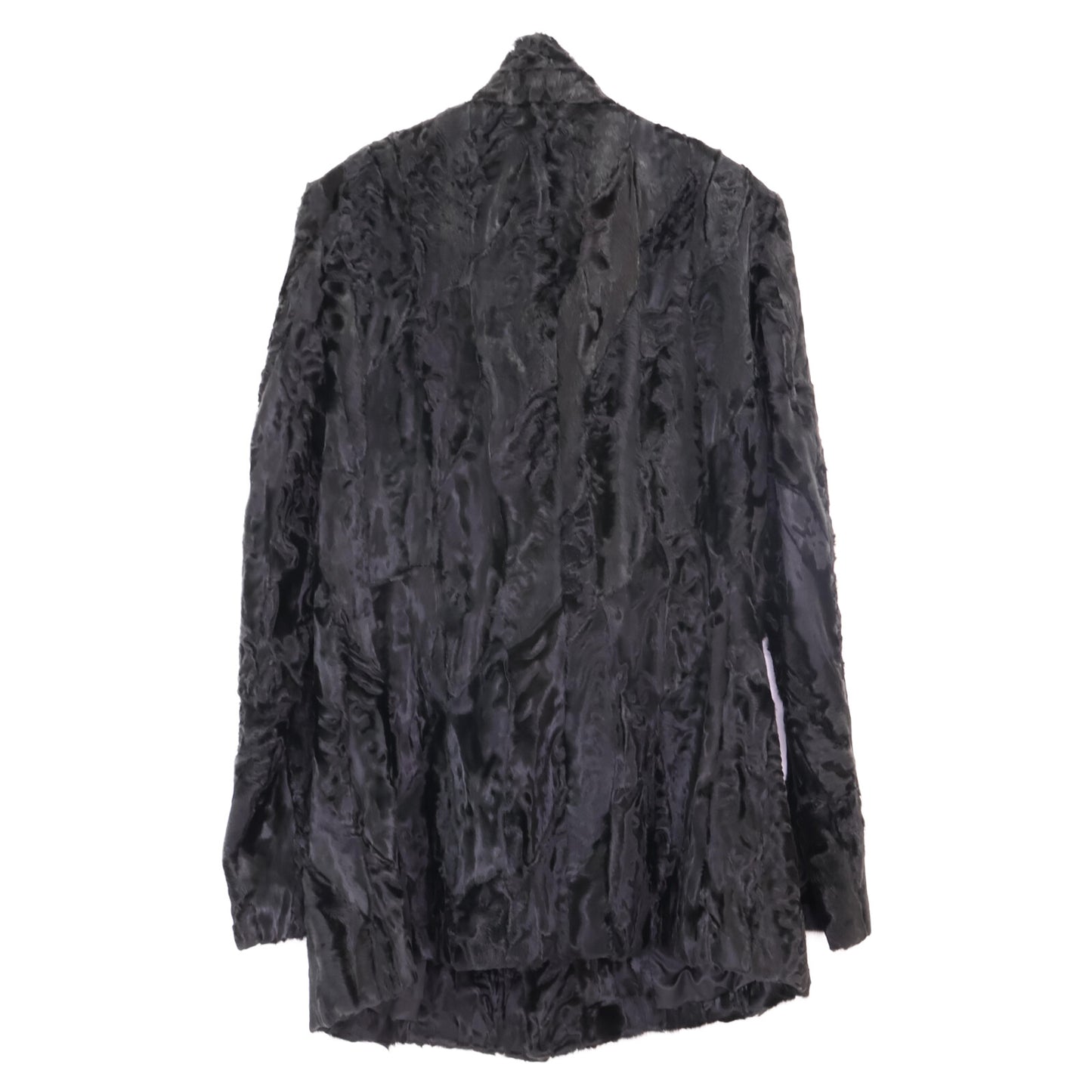 ZELE-PARIS ゼルパリ ブラック ラムファー トグル釦 コート コート 表記無し