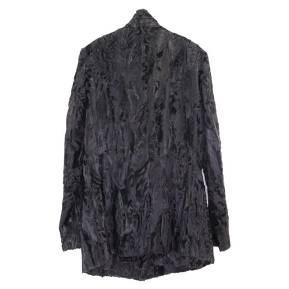 ZELE-PARIS ゼルパリ ブラック ラムファー トグル釦 コート コート 表記無し