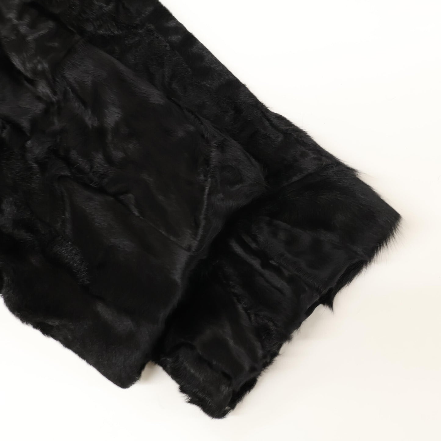 ZELE-PARIS ゼルパリ ブラック ラムファー トグル釦 コート コート 表記無し