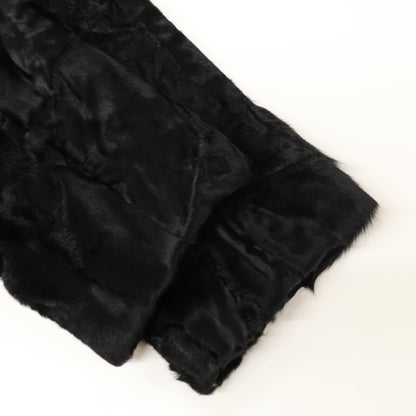 ZELE-PARIS ゼルパリ ブラック ラムファー トグル釦 コート コート 表記無し