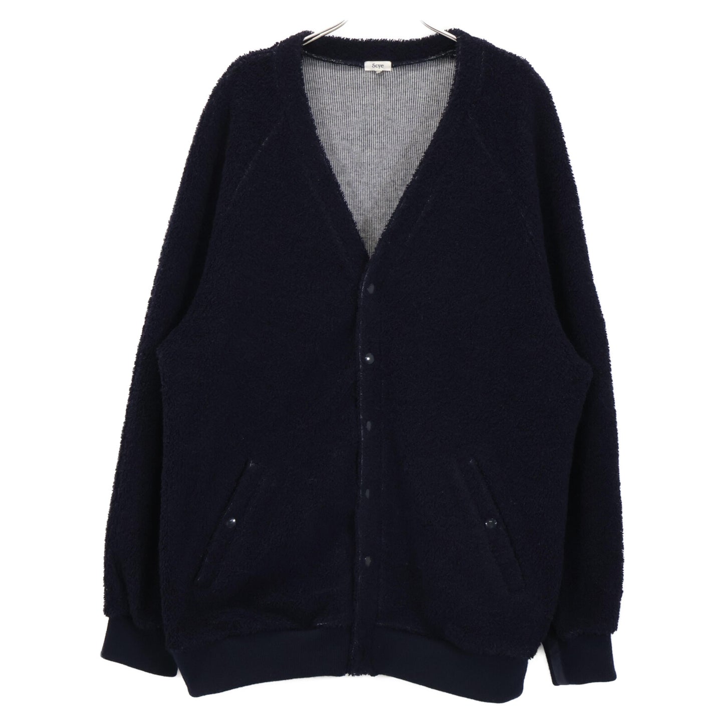 Scye サイ ﾈｲﾋﾞｰ 1122-23121 LoopedPile Wool Jersey CARDIGAN トップス 38