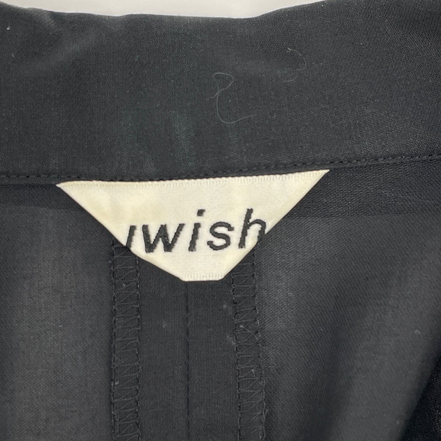 Y's ワイズ 【I WISH】ブラック 袖切り替え ジャケット ジャケット 表記無し