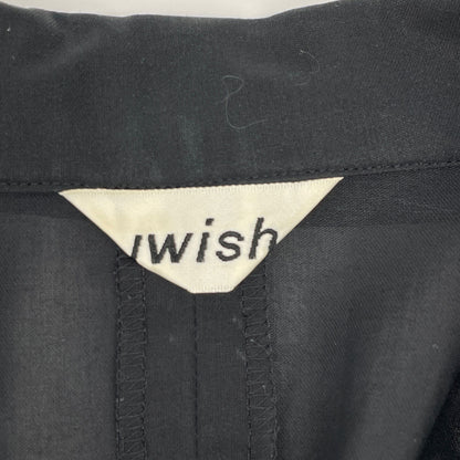 Y's ワイズ 【I WISH】ブラック 袖切り替え ジャケット ジャケット 表記無し