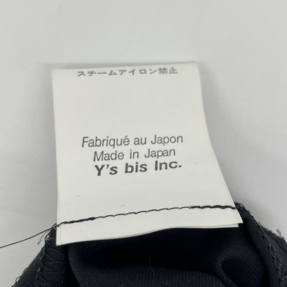 Y's ワイズ 【I WISH】ブラック 袖切り替え ジャケット ジャケット 表記無し