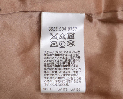 DRAWER ドゥロワー 【美品】6525-234-0757 メランジシャギーテーラードカラー コート 36