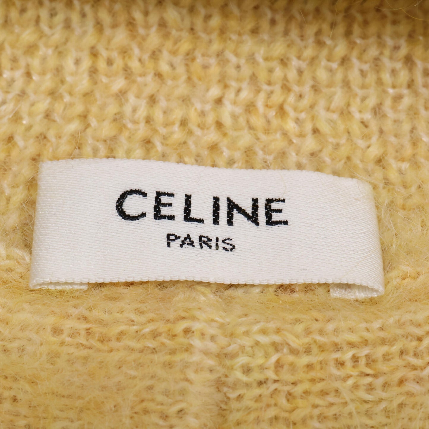 CELINE セリーヌ 【美品】2A58Y270R ブラッシュド モヘア トリオンフ バケットハット 帽子 TU