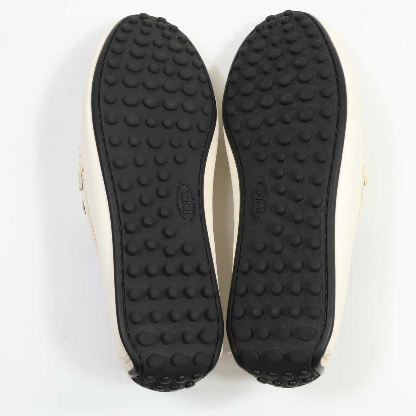 TOD'S トッズ レザー ドライビング シューズ 6A