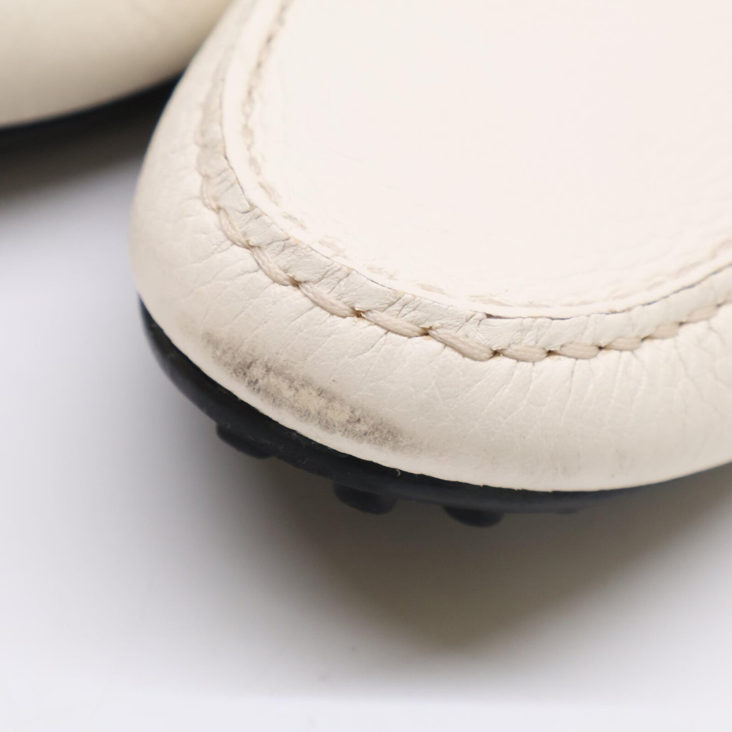 TOD'S トッズ レザー ドライビング シューズ 6A