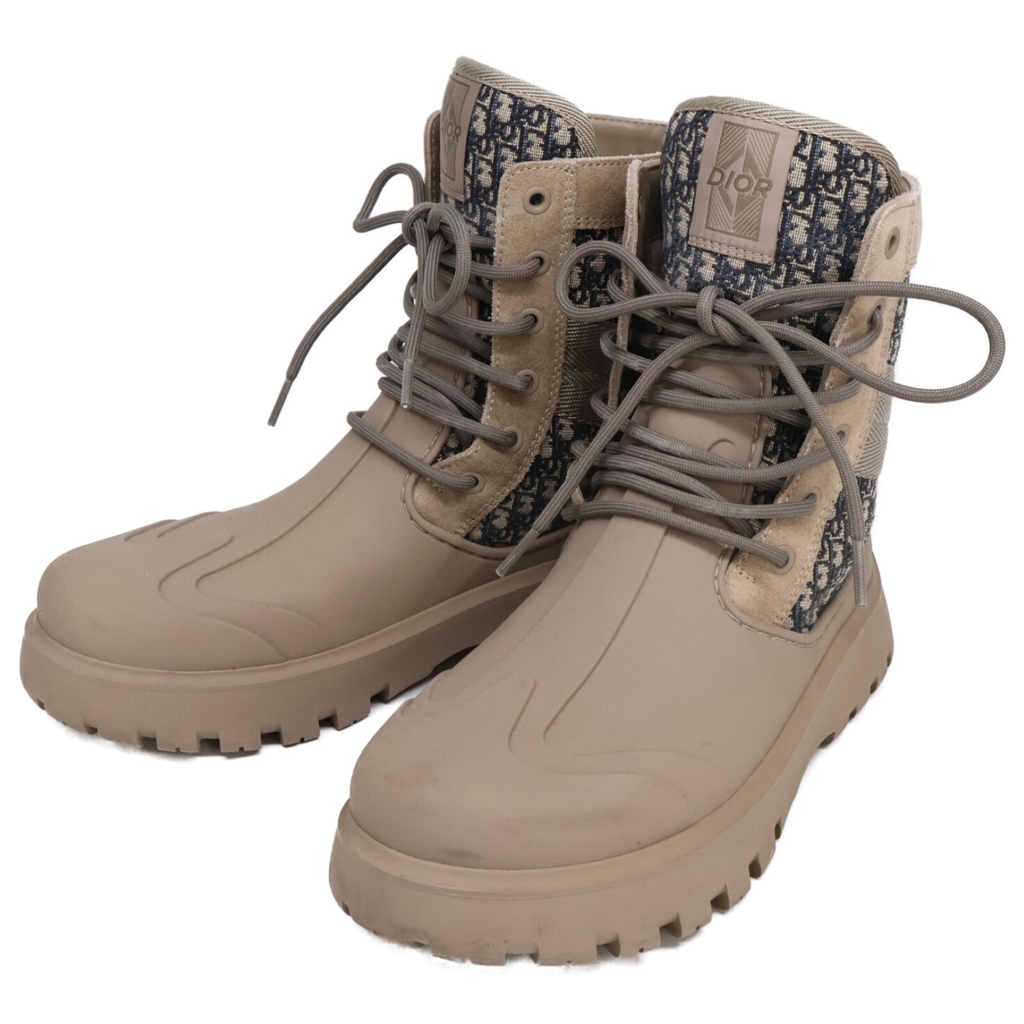 DIOR ディオール ガーデン オブリーク レースアップブーツ シューズ 39