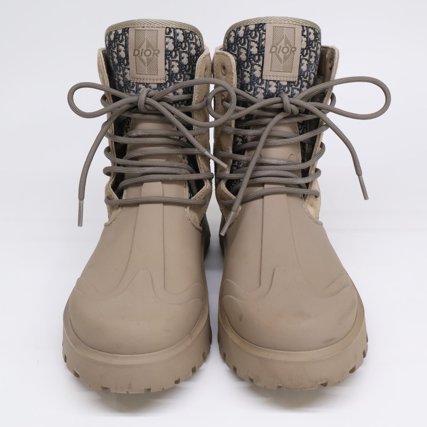 DIOR ディオール ガーデン オブリーク レースアップブーツ シューズ 39