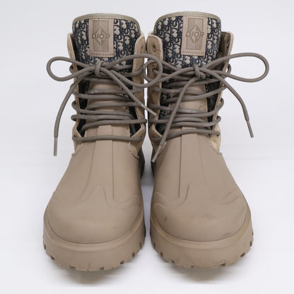 DIOR ディオール ガーデン オブリーク レースアップブーツ シューズ 39