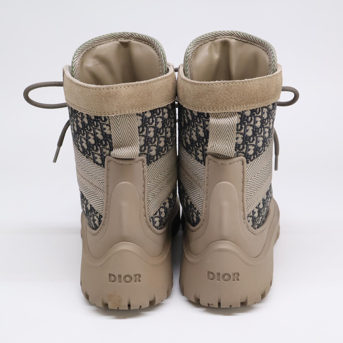 DIOR ディオール ガーデン オブリーク レースアップブーツ シューズ 39