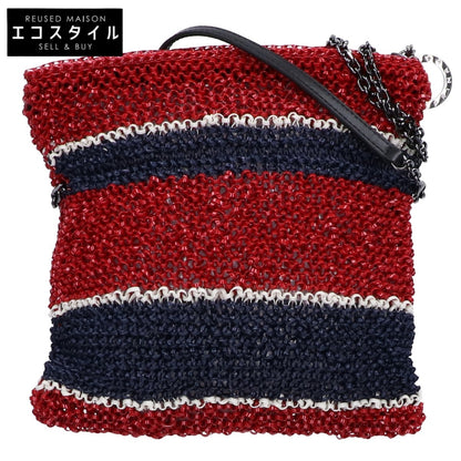 ANTEPRIMA アンテプリマ 【美品】ボーダー ワイヤー ショルダーバッグ