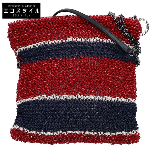 ANTEPRIMA アンテプリマ 【美品】ボーダー ワイヤー ショルダーバッグ