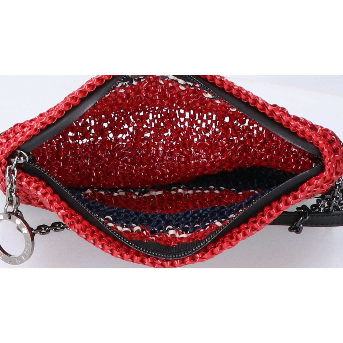 ANTEPRIMA アンテプリマ 【美品】ボーダー ワイヤー ショルダーバッグ