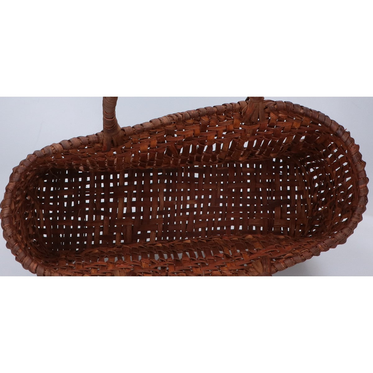 山葡萄 やまぶどう 網代編み 透かし かごバッグ ハンドバッグ