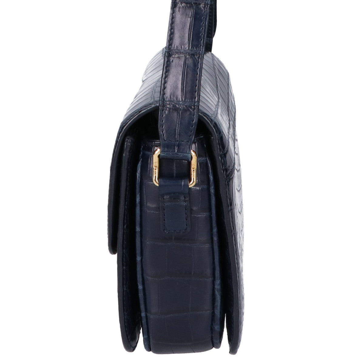 CELINE セリーヌ クロコダイルレザー クラシック トリオンフ ショルダーバッグ