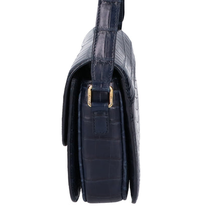 CELINE セリーヌ クロコダイルレザー クラシック トリオンフ ショルダーバッグ