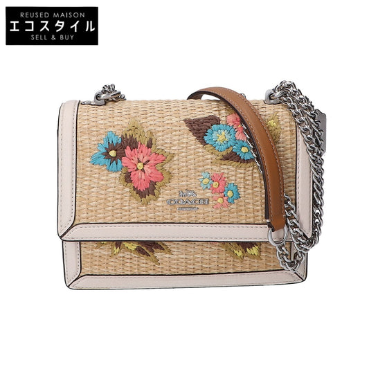 COACH コーチ CJ723 ミニ クレア クロスボディ・フローラル エンブロイダリー ショルダーバッグ