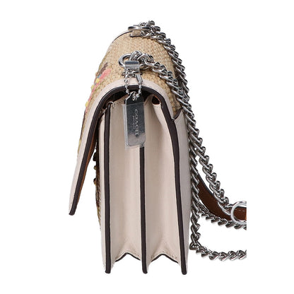 COACH コーチ CJ723 ミニ クレア クロスボディ・フローラル エンブロイダリー ショルダーバッグ