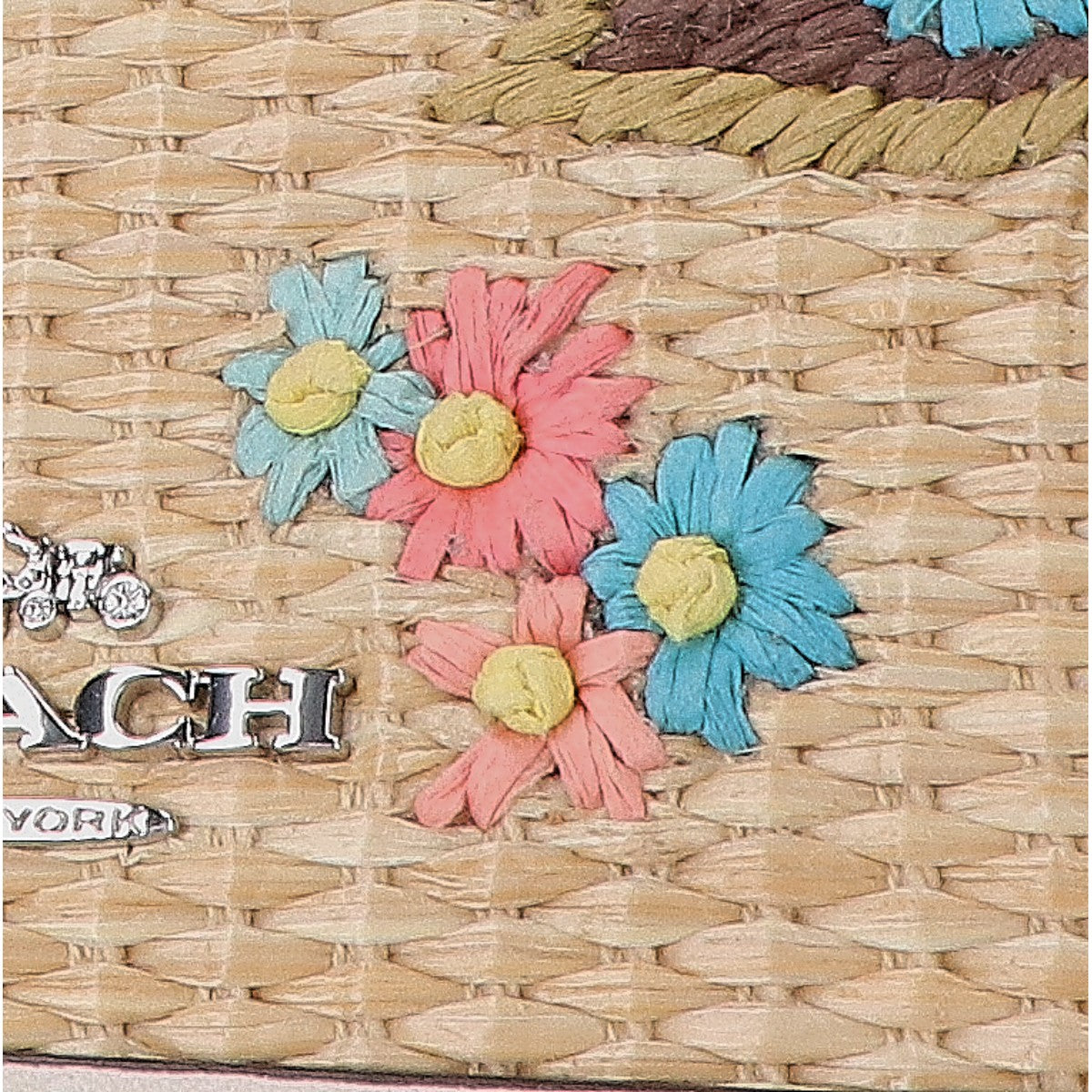 COACH コーチ CJ723 ミニ クレア クロスボディ・フローラル エンブロイダリー ショルダーバッグ