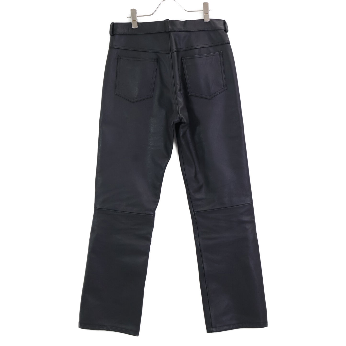 YAMAHA ヤマハ 【YAMAHA Y'S GEAR】ﾌﾞﾗｯｸ ｶｳﾚｻﾞｰ ﾊﾟﾝﾂ ボトムス 32