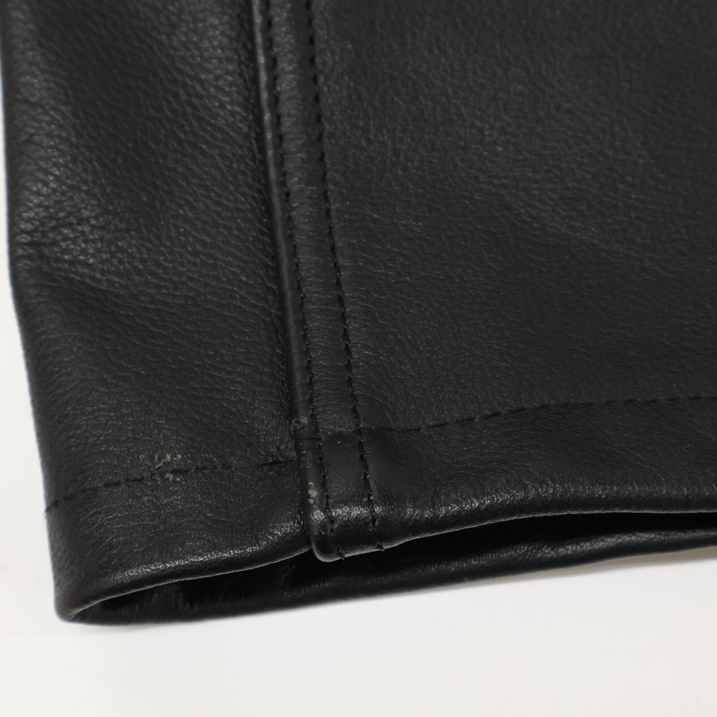 YAMAHA ヤマハ 【YAMAHA Y'S GEAR】ﾌﾞﾗｯｸ ｶｳﾚｻﾞｰ ﾊﾟﾝﾂ ボトムス 32