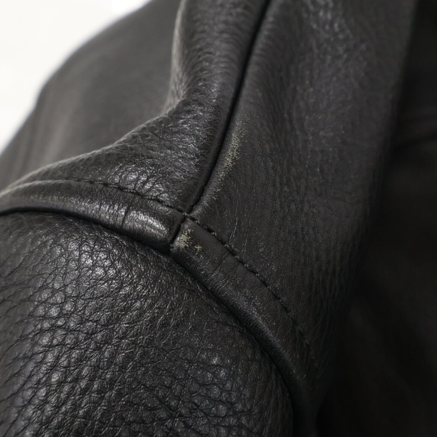 COACH コーチ F86594 ﾌﾞﾗｯｸ ｶｳﾚｻﾞｰ ｼﾝｸﾞﾙﾗｲﾀﾞｰｽｼﾞｬｹｯﾄ ジャケット S