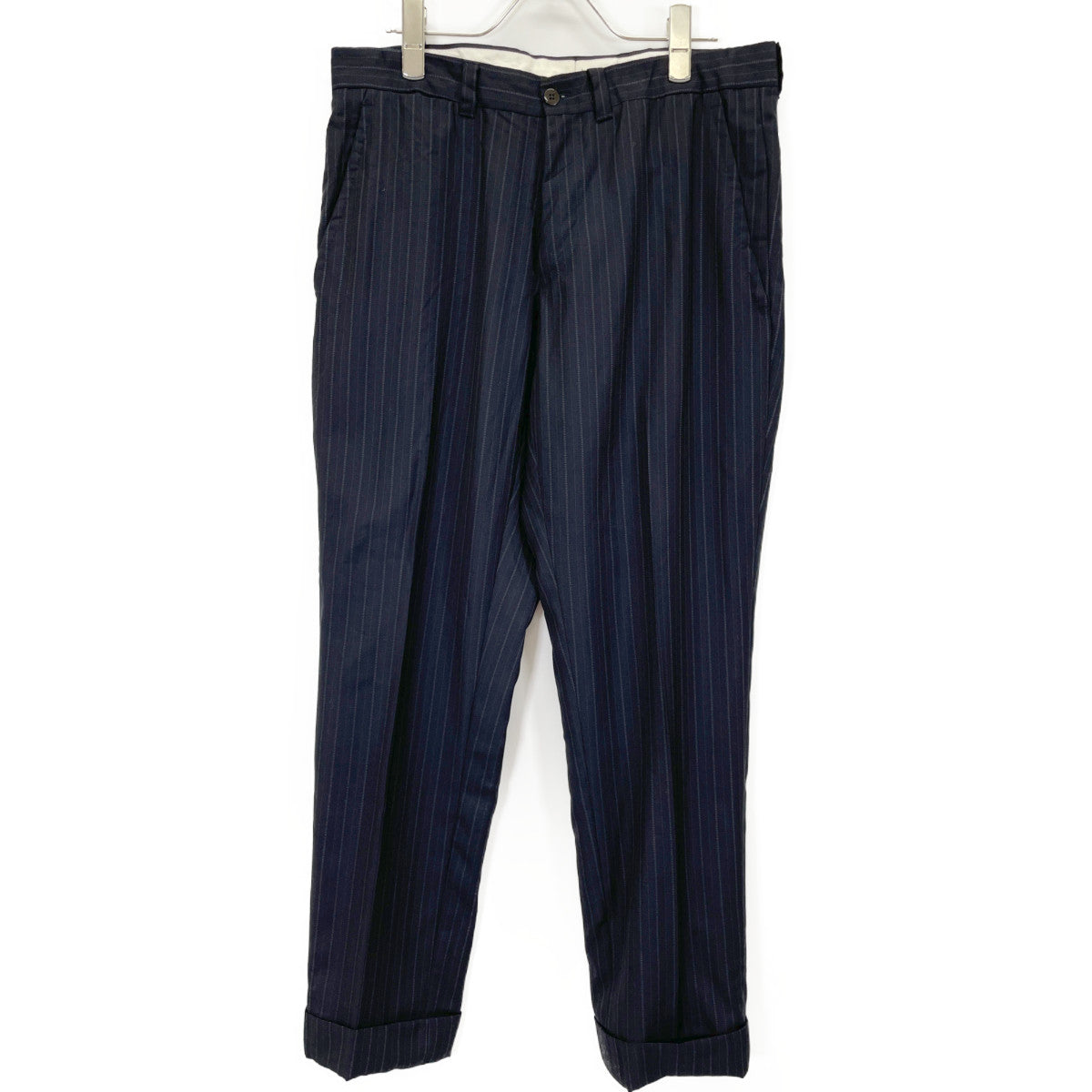 STILE LATINO スティレラティーノ VAU230BV ﾈｲﾋﾞｰ ｽﾄﾗｲﾌﾟ ｽｰﾂ スーツ セットアップ 48