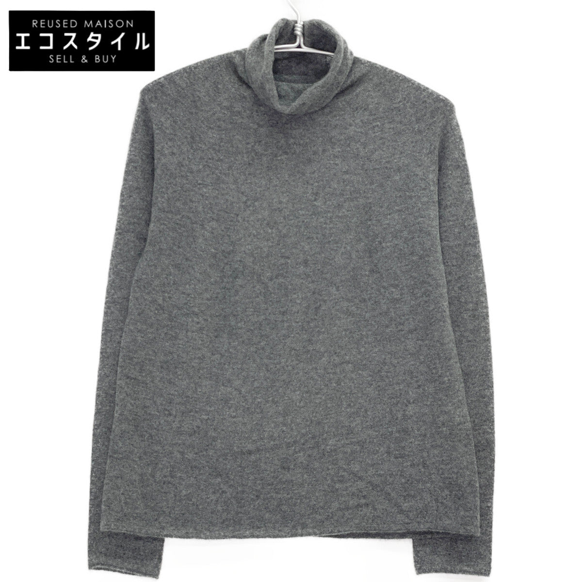 TOYOBOSHI トウヨウボウシ 糸衣 かすみ石墨 SUWA ｶｼﾐﾔ100 13ITｰPC3102 ﾀｰﾄﾙﾈｯｸｾｰﾀｰ トップス 3