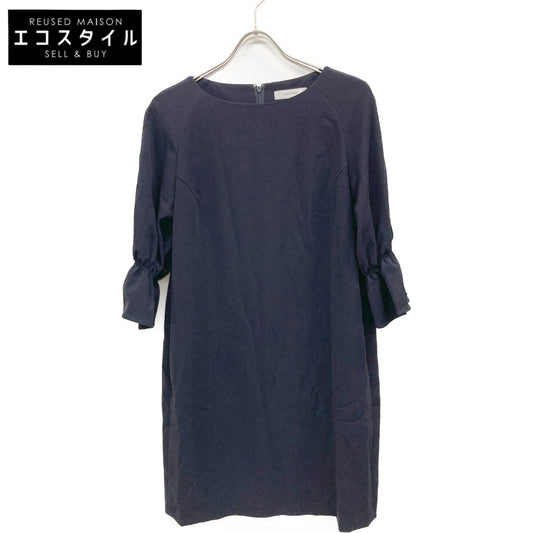 ADORE アドーア クレールジョーゼットギャザースリーブワンピース ワンピース 38