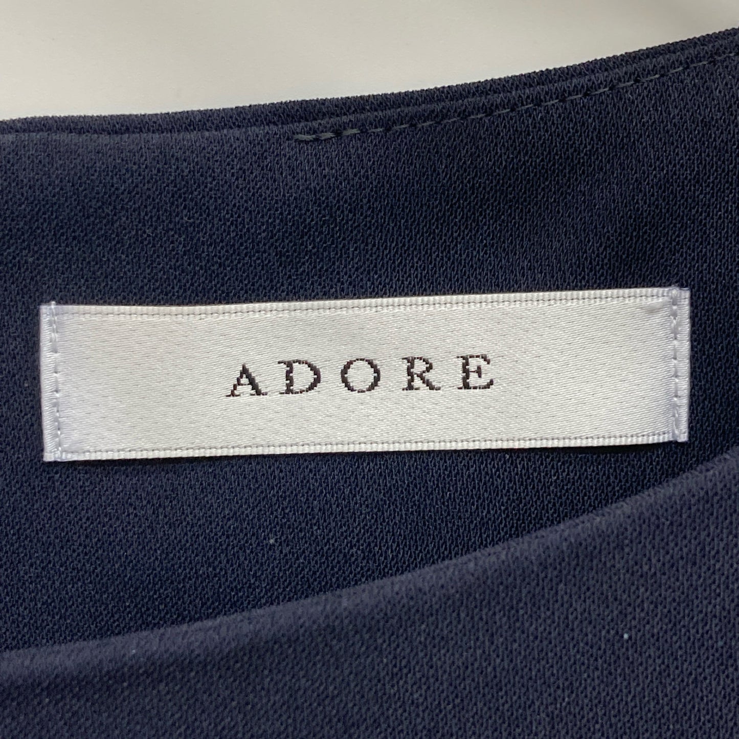 ADORE アドーア クレールジョーゼットギャザースリーブワンピース ワンピース 38