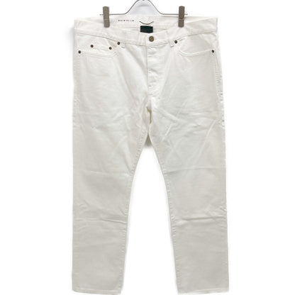 SAINT LAURENT PARIS サンローランパリ 597052 ﾎﾜｲﾄ ﾃﾞﾆﾑﾊﾟﾝﾂ ボトムス 34