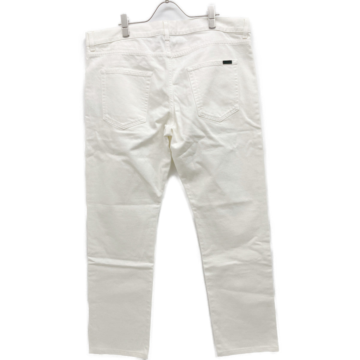 SAINT LAURENT PARIS サンローランパリ 597052 ﾎﾜｲﾄ ﾃﾞﾆﾑﾊﾟﾝﾂ ボトムス 34