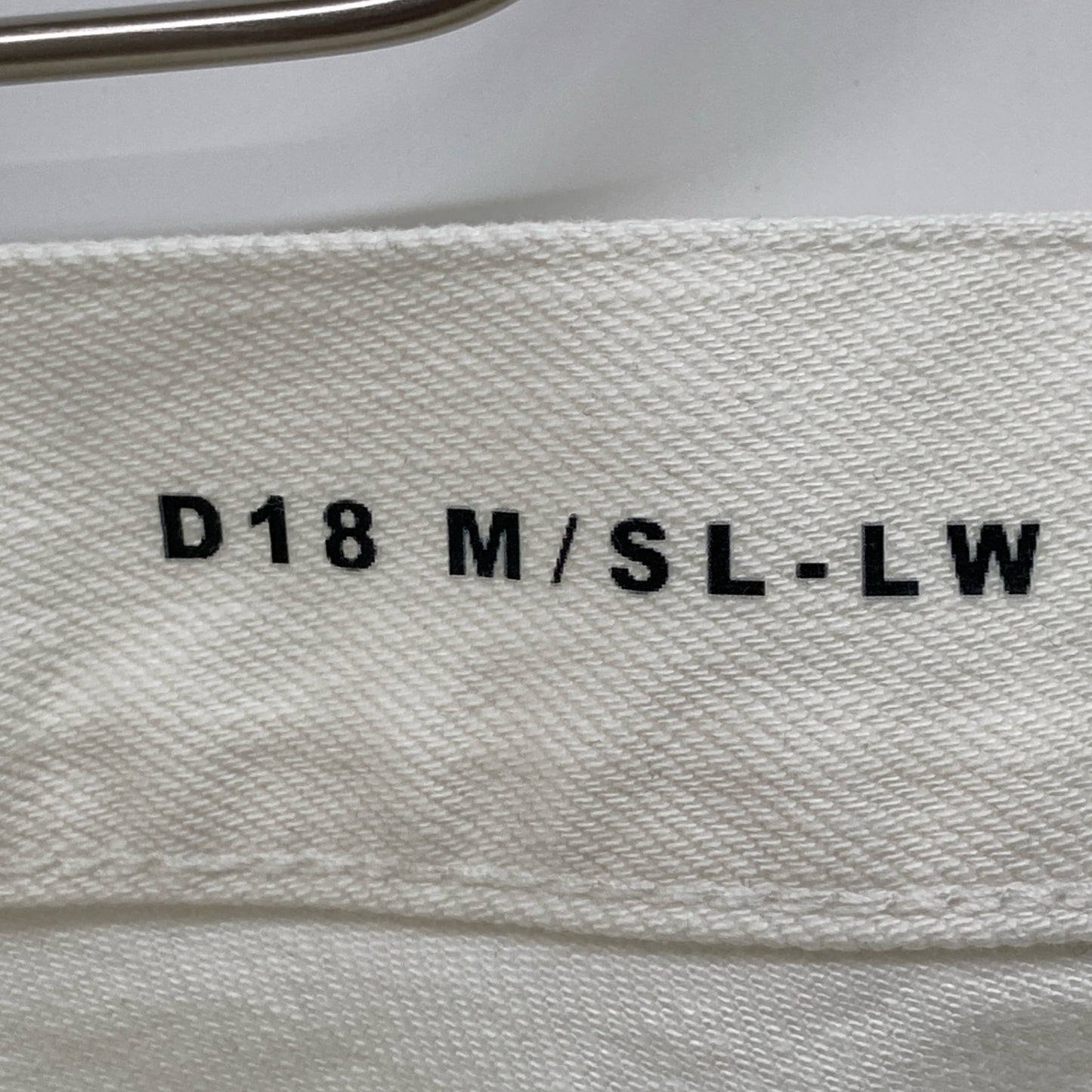 SAINT LAURENT PARIS サンローランパリ 597052 ﾎﾜｲﾄ ﾃﾞﾆﾑﾊﾟﾝﾂ ボトムス 34