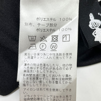 a part of me. ア･パート オブ ミー MOOMIN ﾌﾞﾗｯｸ ﾉｰｽﾘｰﾌﾞﾜﾝﾋﾟｰｽ ワンピース 表記なし