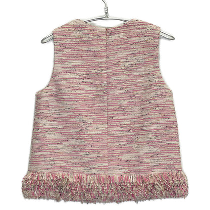 U-Big U-Big ﾂｲｰﾄﾞ ﾉｰｽﾘｰﾌﾞ ﾄｯﾌﾟｽ ベスト ー