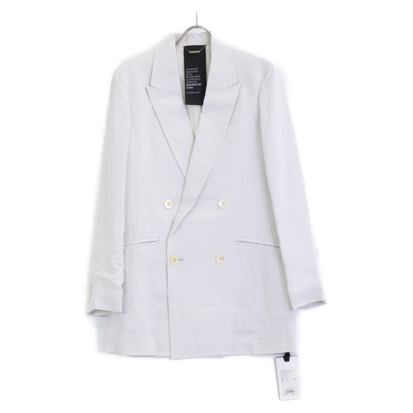 Chaos カオス 【ｼﾞｪﾝﾄﾙﾏﾝﾚﾃﾞｨ】 ﾗｲﾄｸﾞﾚｰ ﾚｰﾖﾝ×ﾘﾈﾝ GLｶﾝｼﾞｮﾘｰﾆJK ジャケット F